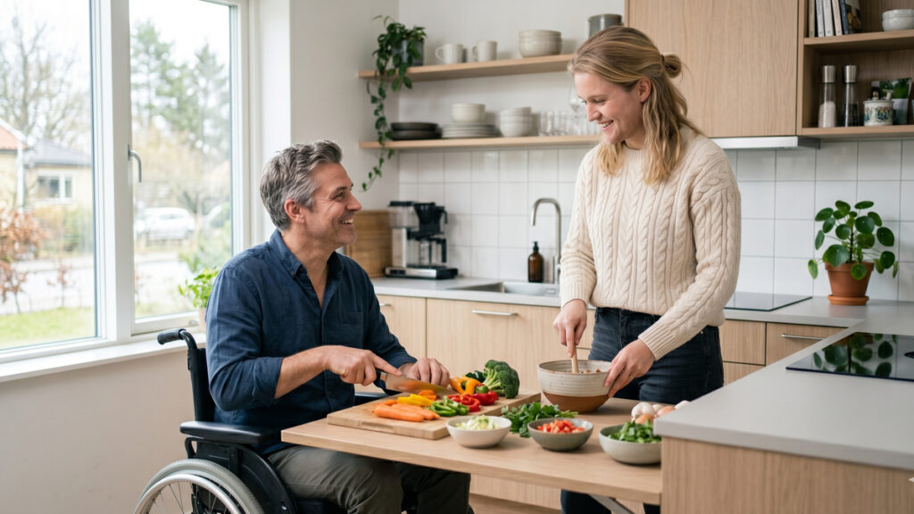 hvordan bliver man handicaphjælper