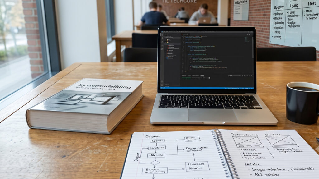 Når du har opfyldt de formelle adgangskrav datamatiker-studiet stiller, venter der dig bøger om systemudvikling og praktisk kodning på din datamatiker uddannelse.