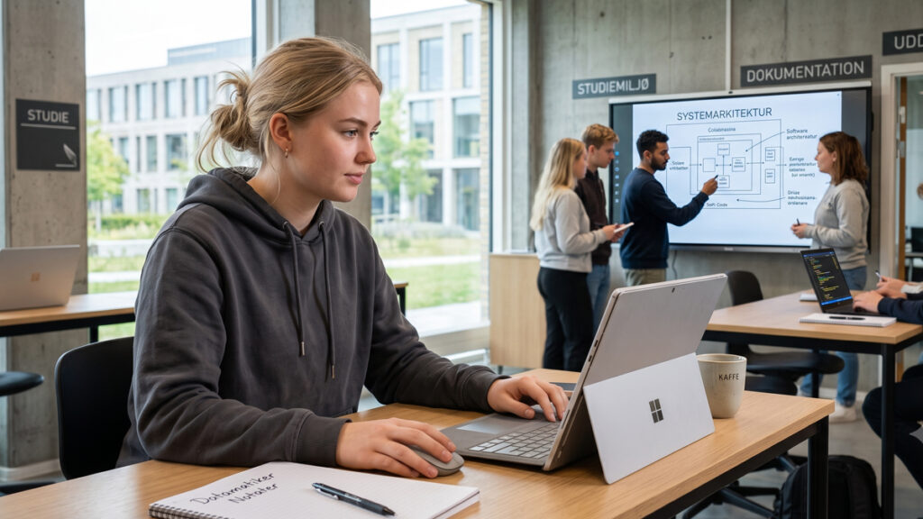Hvordan bliver man datamatiker? Den komplette guide til uddannelsen Søger du svar på, hvordan bliver man datamatiker? På et erhvervsakademi it arbejder studerende intenst med programmering under deres datamatiker uddannelse.